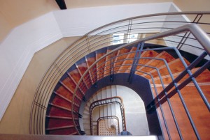 Banque Rhône-Alpes — Siège -  Extension de l' escalier d'honneur