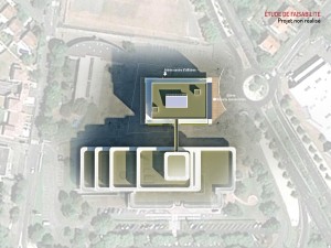 Crédit Agricole Sud Rhône-Alpes — Valence -  Plan de masse