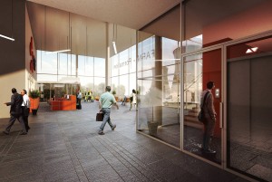 EDF – CNPE du BUGEY -  Vue sur le hall d’accueil