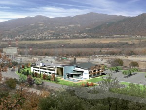Silicium de Provence -  Insertion du projet dans le site