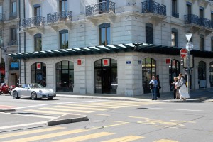 Banque du Léman — Agence de Genève -  Façades projetées