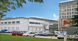 CNRS — Institut Louis Néel -  Insertion du bâtiment « Z» dans le site