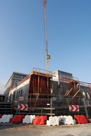 CNRS — Grenoble -  Détail chantier en 3 tranches