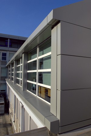 CNRS — Grenoble -  Détail architectonique