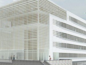Institut Laue-Langevin -  3D Perspective entrét