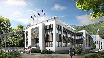 Banque Populaire Auvergne Rhone-Alpes,  Sièges de Corenc et de Lyon - Études de faisabilité / Prospective / Concours — Siège de Corenc et Siège de Lyon R+15 (non retenus)