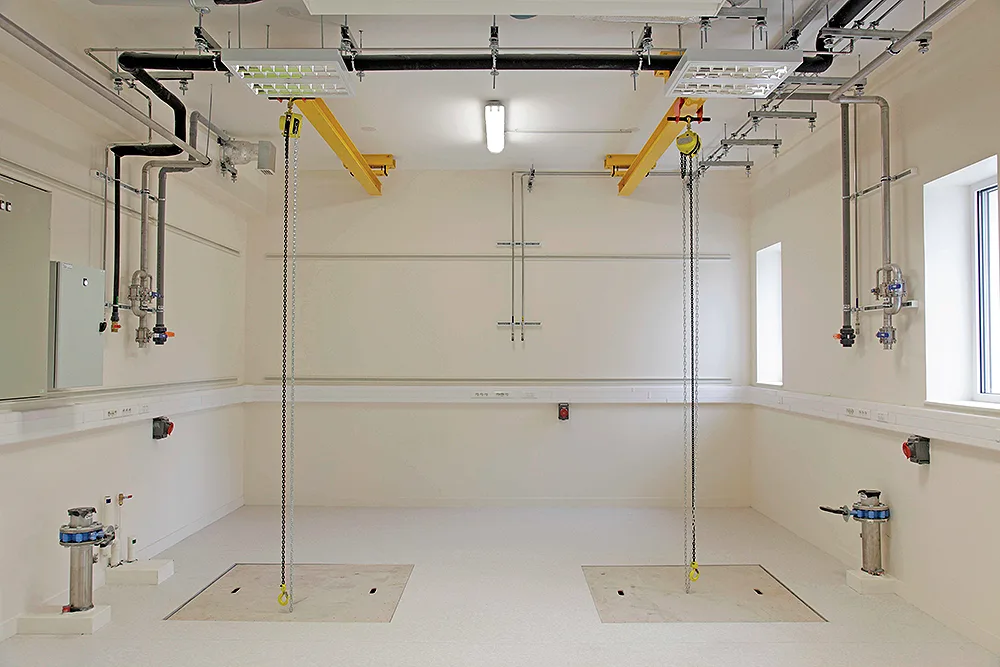 Salle d'expérimentation