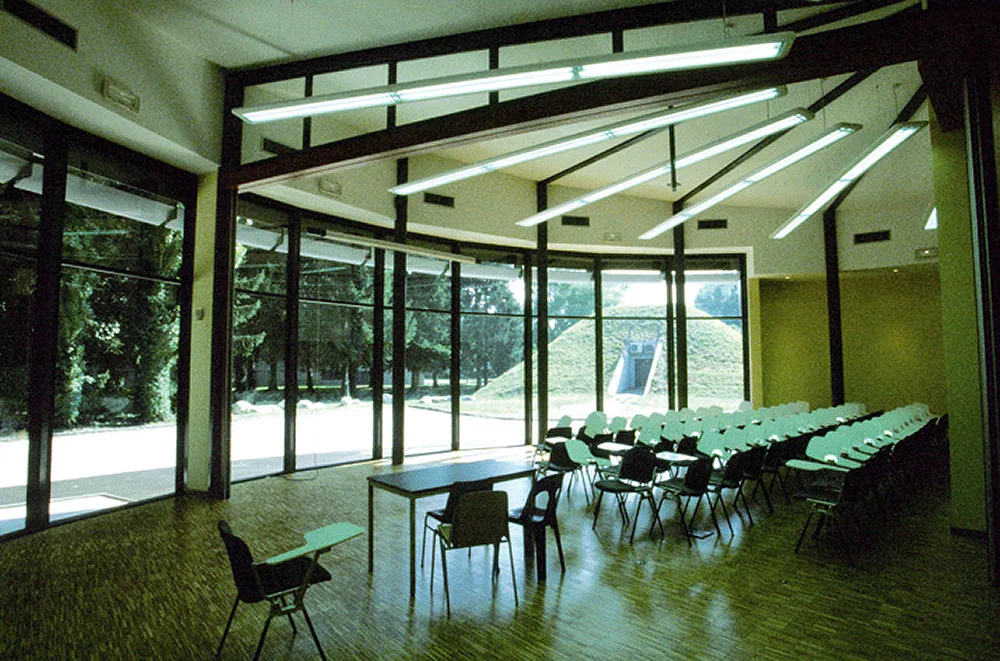 Vue de la salle de conférence modulable