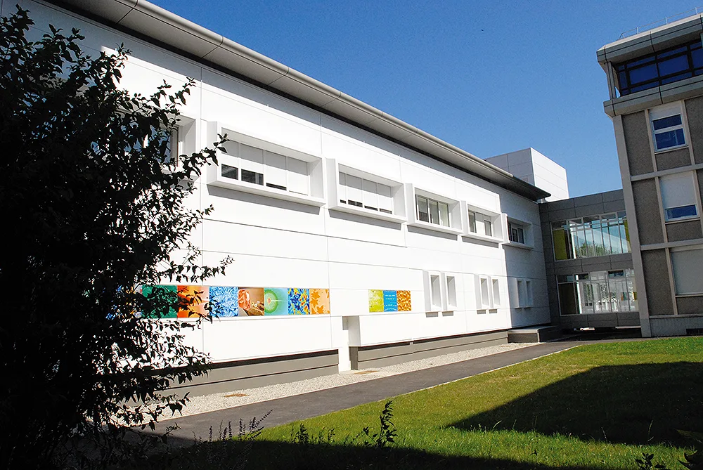 Détail façade ouest bâtiment scientifique Z