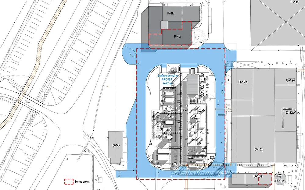 Projet Cerisea Plateforme industrielle